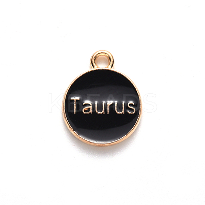 Alloy Enamel Pendants ENAM-SZ0001-28C-C-1