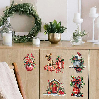 3 Sheets 3 Styles PVC Waterproof Decorative Stickers DIY-WH0404-182-1