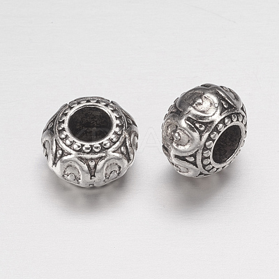 Alloy European Beads MPDL-E454-AS-NR-1