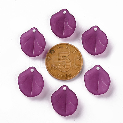 Transparent Frosted Acrylic Pendants MACR-S371-02A-743-1