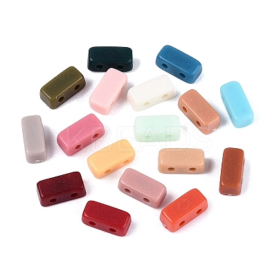 Opaque Acrylic Beads SACR-Q001-02A-M-1