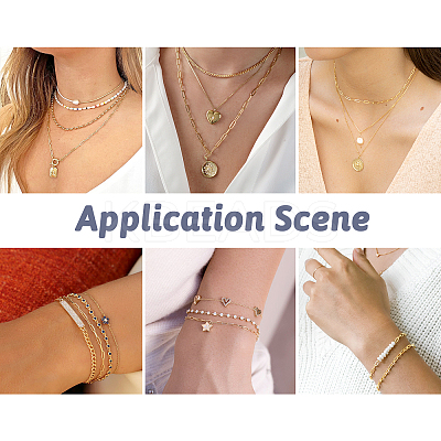 DIY Chain Necklace Bracelet Making Kit DIY-TA0004-92-1