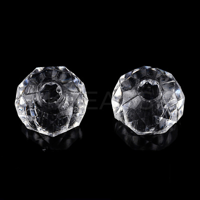 Transparent AS Plastic Beads TACR-T019-007B-01-1