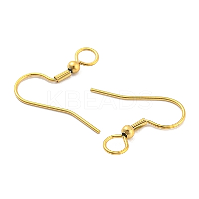 304 Stainless Steel Earring Hooks X-STAS-B047-30G-1