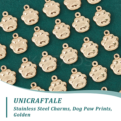 30Pcs 304 Stainless Steel Charms STAS-UN0045-83-1