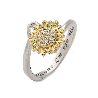 Rotatable Open Finger Rings for Women LS-RJEW-H245-02PG-1