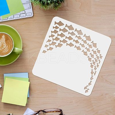 Plastic Reusable Drawing Painting Stencils Templates DIY-WH0172-166-1