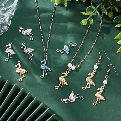 24Pcs 3 Colors 304 Stainless Steel Pendants STAS-CA0001-63-1