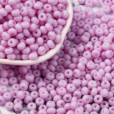 Baking Paint Glass Seed Beads SEED-C003-02C-1