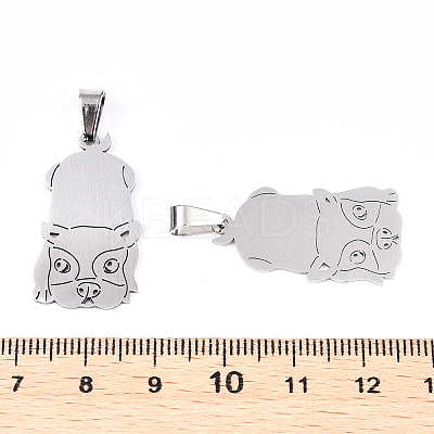 304 Stainless Steel Pendants STAS-N103-04P-1