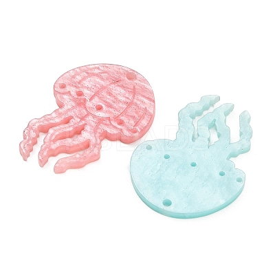 Opaque Acrylic Pendants AC-CBA2708-04-1