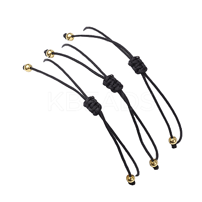 3Pcs 3 Styles Gemstone Braided Bead Bracelets BJEW-JB11146-06-1