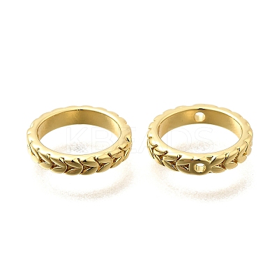 Brass Bead Frame KK-S508-40G-02-1