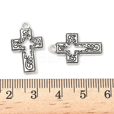 Tibetan Style Alloy Pendants FIND-B050-12AS-1