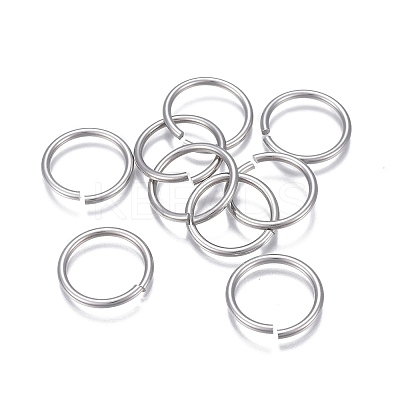 Tarnish Resistant 304 Stainless Steel Open Jump Rings LS-X-STAS-P236-24P-1