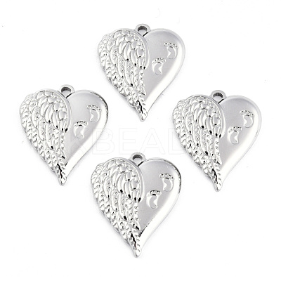Non-Tarnish 201 Stainless Steel Pendants STAS-N098-144P-1