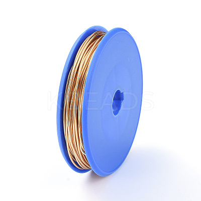 Round Copper Craft Wire CWIR-E004-0.5mm-KCG-1