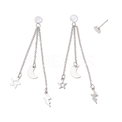 304 Stainless Steel Cable Chain Ear Nuts PALLOY-JF04319-1