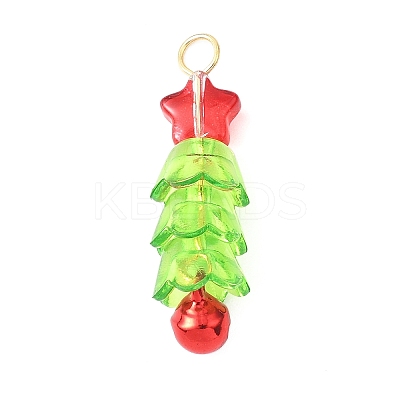 Glass and Acrylic Pendants PALLOY-JF04577-1