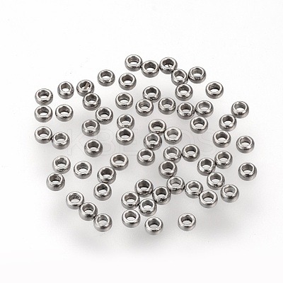 Non-Tarnish 304 Stainless Steel Spacer Beads STAS-R065-80-02-1