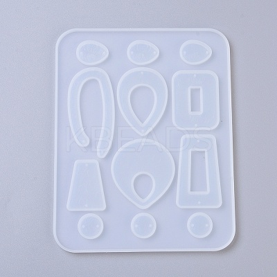 Earring Pendant Silicone Molds X-DIY-L023-31-1