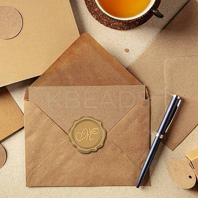 100Pcs Adhesive Wax Seal Stickers DIY-CP0009-47D-1