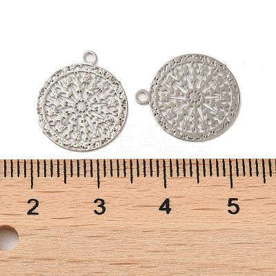 Rack Plating Brass Filigree Pendants KK-Q792-03P-1