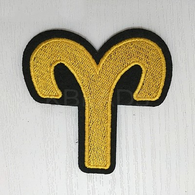 Computerized Embroidery Cloth Iron on/Sew on Patches DIY-O004-07-1-1
