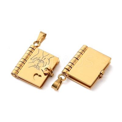 304 Stainless Steel Pendants SA-CBA694E-01G-03-1