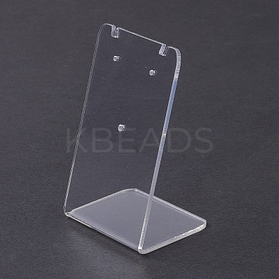 Acrylic Earring Stands Displays EDIS-F005-02-1