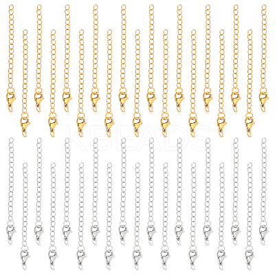 304 Stainless Steel Ends with Chain FIND-UN00020-1