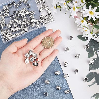 Tibetan Style Zinc Alloy Beads TIBEB-CA0001-14-1