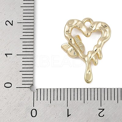 Golden Alloy Pendants PALLOY-U003-09G-10-1