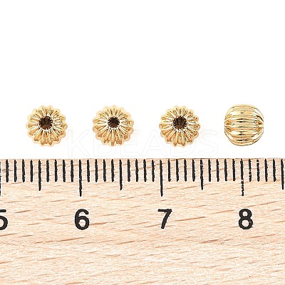 SHEGRACE Brass Spacer Beads XGRPCF042-181G-1