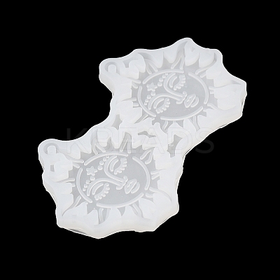 Sun with Face DIY Pendant Silicone Molds LS-SIMO-C007-07-1