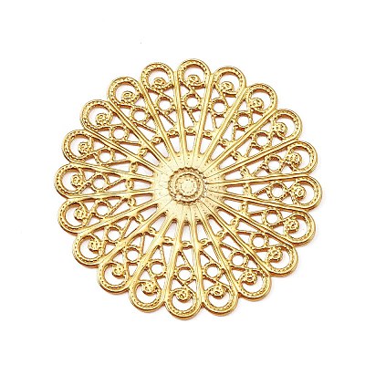 Brass Filigree Joiners LS-FIND-TAC0002-037G-1