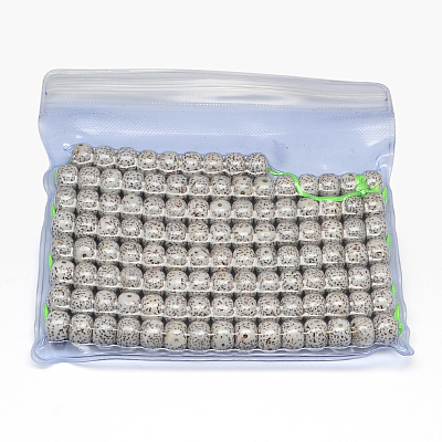 Undyed & Natural Moon and Star Xingyue Bodhi Bead Strands WOOD-R257-6x8-01-1