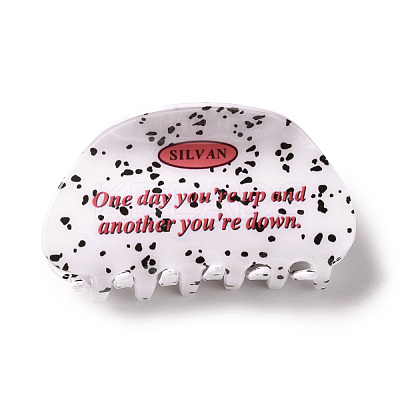 Butterfly Pattern PVC Claw Hair Clips LS-PHAR-M013-02C-1