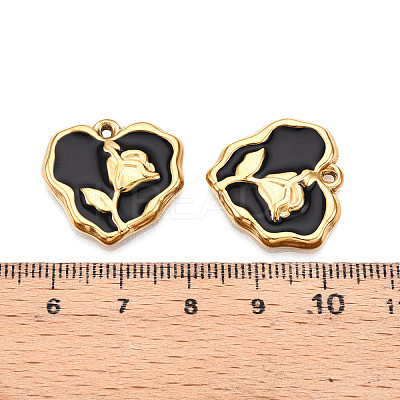 304 Stainless Steel Pendants STAS-N107-03B-G-1