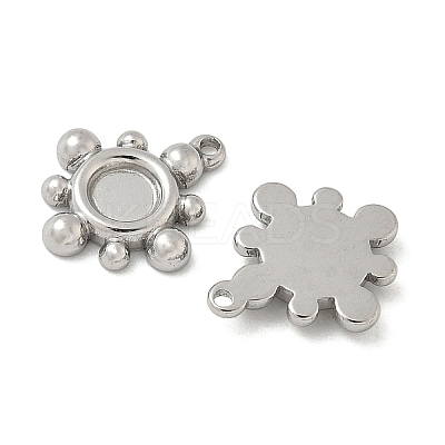 304 Stainless Steel Charms STAS-D127-17P-1