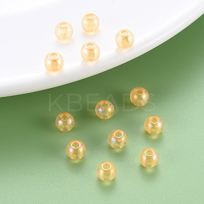 Transparent Acrylic Beads X-MACR-S370-B6mm-719-1