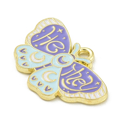 Alloy Enamel Pendants ENAM-I060-04D-1