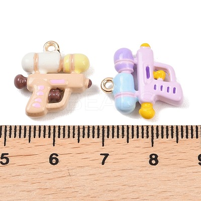 Alloy Enamel Pendants ENAM-A012-19G-1