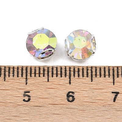 Flat Round Sew on Rhinestone Montee Beads STAS-B107-01D-02S-1