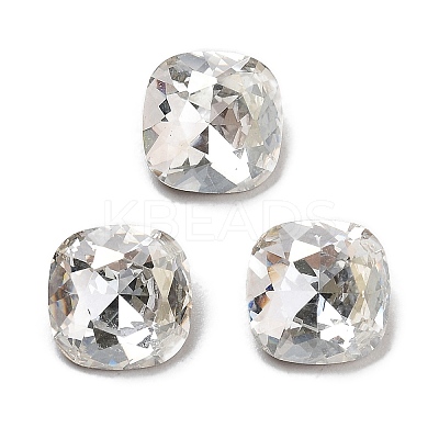 K9 Glass Rhinestone Cabochons GLAA-H034-04C-001SS-1