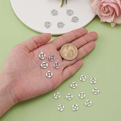 304 Stainless Steel Charms STAS-CJ0002-05-1