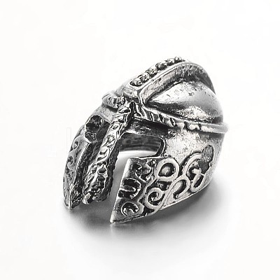 Tibetan Style Alloy Beads PALLOY-E420-M-1