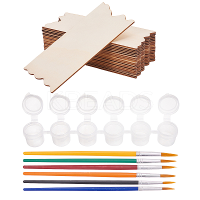 DIY Colored Drawing Wood Crafts DIY-PH0026-64-1