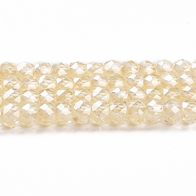 Cubic Zirconia Bead Strands ZIRC-G001-01I-1