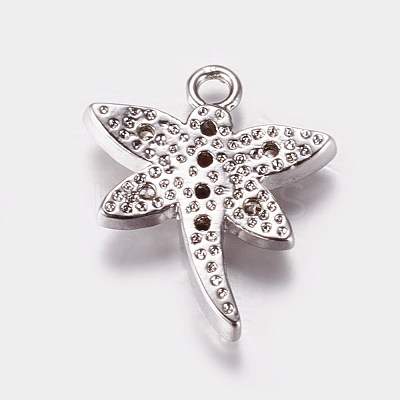 Long-Lasting Plated Brass Micro Pave Cubic Zirconia Charms ZIRC-L072-63-1